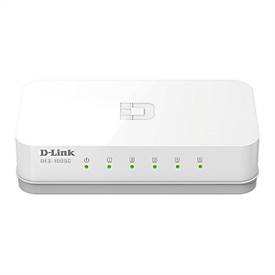 D-Link DES 1005C - Switch - unmanaged - 5 x 10/100