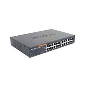 D-Link DES 1024D - Switch - 24 x 10/100 - Desktop