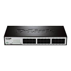 D-Link DES 1024D - Switch - 24 x 10/100 - Desktop