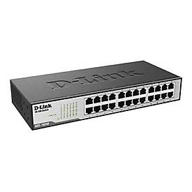 D-Link DES 1024D - Switch - 24 x 10/100 - Desktop