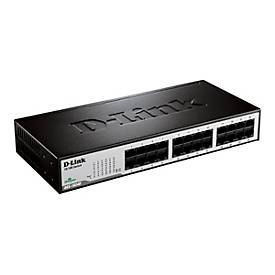 D-Link DES 1024D - Switch - 24 x 10/100 - Desktop