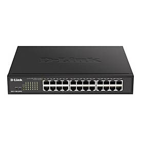 D-Link DGS 1100-24PV2 - Switch - Smart - 24 x 10/100/1000 (12 PoE+) - Desktop, an Rack montierbar - PoE+ (100 W)