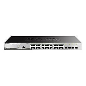 D-Link DGS 1210-28/ME - Switch - managed - 24 x 10/100/1000 + 4 x Gigabit SFP - an Rack montierbar