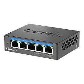 D-Link DMS 105 - Switch - unmanaged - 5 x 10/100/1000/2.5G - Desktop, wandmontierbar