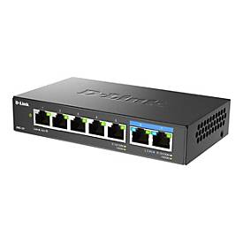 D-Link DMS 107 - Switch - unmanaged - 5 x 10/100/1000 + 2 x 2.5GBase-T - Desktop, wandmontierbar