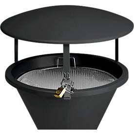 Dach für Standascher, antik-silber