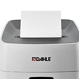 Dahle Aktenvernichter 404P, Partikelschnitt 4 x 25 mm, Sicherheitsstufe P-4, für 19-21 Blatt, 40 Liter, grau