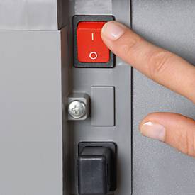 Dahle Aktenvernichter 406 AIR, Partikelschnitt 4 x 40 mm, separ. CD-Schlitz, Filter