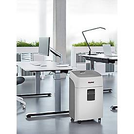 Dahle Aktenvernichter 504P, Partikelschnitt 2 x 15 mm, Sicherheitsstufe P-5, 13-15 Blatt Schnittleistung, 40 Liter, grau