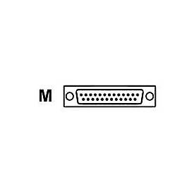 Datalogic CAB-512 - Kabel seriell - DB-25 (M)