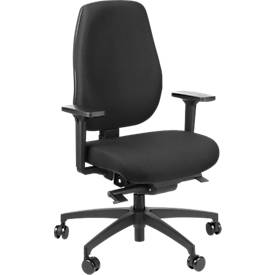 Dauphin Bürostuhl SHAPE SC ECONOMY, Synchronmechanik, ohne Armlehnen, Flachsitz mit Knierolle