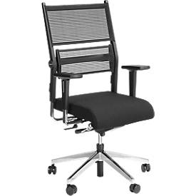 DAUPHIN Chefsessel Lordo, halbhohe Rückenlehne, mit Armlehnen