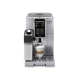 De'Longhi Kaffeevollautomat Dinamica Plus ECAM 370.95.S, für Bohnen, 1450 W, bis 1,8 l/300 g, „Mein Kaffee“ Funktion, Milchaufschäumer, silber