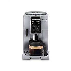 De'Longhi Kaffeevollautomat Dinamica Plus ECAM 370.95.S, für Bohnen, 1450 W, bis 1,8 l/300 g, „Mein Kaffee“ Funktion, Milchaufschäumer, silber
