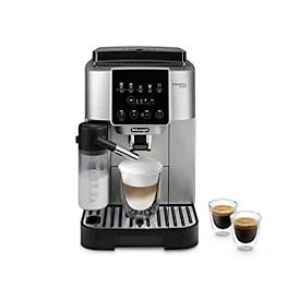 De'Longhi Kaffeevollautomat Magnifica Start ECAM 220.80.SB, für Bohnen/Pulver, 1450 W, bis 1,8 l/250 g, LatteCrema Hot Milchsystem, silber-schwarz