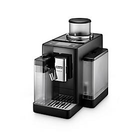 De'Longhi Kaffeevollautomat Rivelia Onyx EXAM 440.55.B, für Bohnen/Pulver, 1450 W, bis 1,4 l/250 g, 2 Bohnenbehälter, Milchaufschäumer, schwarz