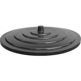 Deckel, aus HDPE, verschiedene Farben u. Größen, für Kunststoff-Tonnen 35 - 300 Liter
