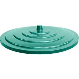 Deckel, aus HDPE, verschiedene Farben u. Größen, für Kunststoff-Tonnen 35 - 300 Liter