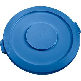 Deckel für Brute-Container 121 l, Ø 565 mm, rund, blau