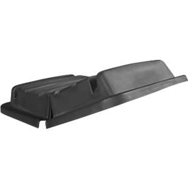 Deckel für Transportwanne Rubbermaid Cube Truck, passend für Cube Truck 0,6 m³, L 1231 x B 863 mm, schwarz