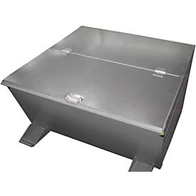 Deckel für verschiedene Behälter, verzinkt