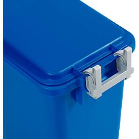 Deckelscharnier für Abfallbehälter