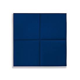Deckenpaneele colorPAD®, für Rasterdecken, B 620 x T 620 x H 32 mm, dunkelblau, 4 Square