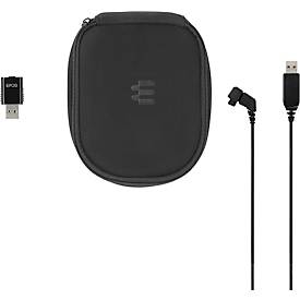 DECT Headset EPOS | Sennheiser IMPACT SDW 5011, kabellos, monaural, 3 Tragearten, UC-optimiert, Skype-zertifiziert, ActiveGard®, mit DECT-Dongle