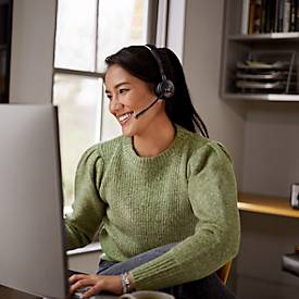 DECT Headset Jabra Engage 55 Mono, schnurlos, USB-C-Adapter, kompatibel zu MS Teams, bis zu 13 Std. Akku