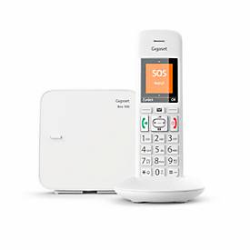 DECT Telefon Gigaset E370, schnurlos, mit Rufnummernanzeige, TFT-Farbdisplay, weiß