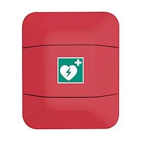 Defibrillatorschrank, B 434 x T 225 x H 528 mm, rot