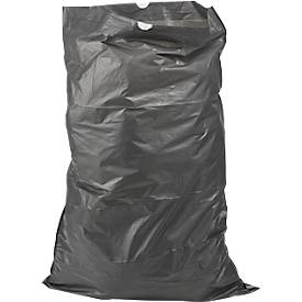 Deiss Abfallsäcke, 120 l, mit Zugband, Stärke 45 μ, Recycling-LDPE, grau, 10 Stück