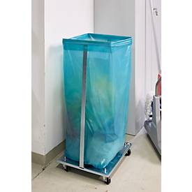 Deiss Abfallsäcke, 120 l, Stärke 33 μ, Recycling-LDPE, blau, 10 Stück