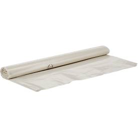 Deiss Abfallsäcke, 2500 l, Stärke 55 μ, Recycling-LDPE, transparent, 25 Stück