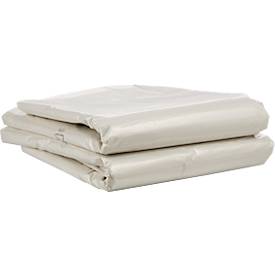 Deiss Abfallsäcke, 500 l, Stärke 40 μ, Recycling-LDPE, transparent, 50 Stück