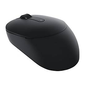 Dell Mobile Wireless-Maus – MS3320W – Schwarz - Beidhändig - Optisch - RF Wireless + Bluetooth - 1600 DPI - Schwarz