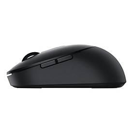 Dell Pro Plus kompakte Maus – MS5120W - schwarz - Beidhändig - Optisch - RF Wireless + Bluetooth - 1600 DPI - Schwarz