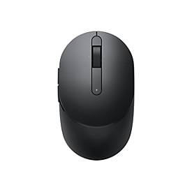 Dell Pro Plus kompakte Maus – MS5120W - schwarz - Beidhändig - Optisch - RF Wireless + Bluetooth - 1600 DPI - Schwarz