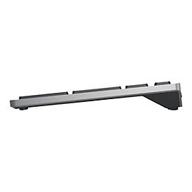 Dell Pro Plus-Tastatur und -Maus – KM7321W - deutsch (QWERTZ) - Volle Größe (100%) - Kabellos - RF Wireless + Bluetooth - QWERTZ - Grau - Titan - Maus enthalten