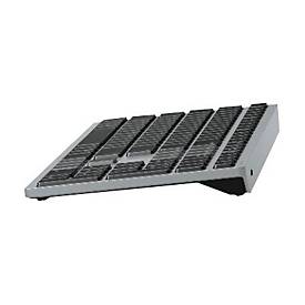 Dell Pro Plus-Tastatur und -Maus – KM7321W - US international (QWERTY) - Volle Größe (100%) - Kabellos - RF Wireless + Bluetooth - QWERTY - Grau - Titan - Maus enthalten
