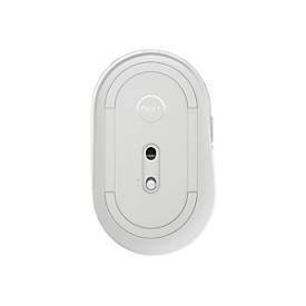 Dell Pro Premium kompakte Maus – MS7421W - Platinum Silver (silber) - Beidhändig - Optisch - RF Wireless + Bluetooth - 1600 DPI - Platin - Silber