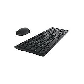Dell Pro-Tastatur und -Maus – KM5221W - US international (QWERTY) - schwarz - Volle Größe (100%) - Kabellos - RF Wireless - QWERTY - Schwarz - Maus enthalten