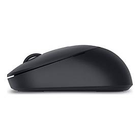 Dell Silent Mouse MS355 - Maus - rechts- und linkshändig - optische LED - 3 Tasten - kabellos - 2.4 GHz, Bluetooth 5.1 LE - kabelloser Empfänger (USB)