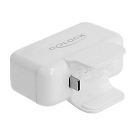 Image of Delock Adapter for Apple power supply with PD and QC 3.0 Netzteil - USB, 2 x USB, USB-C