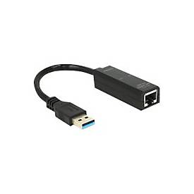 Image of Delock Adapter USB 3.0 > Gigabit LAN 10/100/1000 Mb/s - Netzwerkadapter - USB 3.0 - Gigabit Ethernet