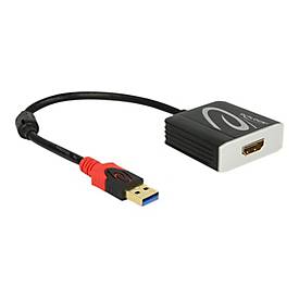 Image of Delock Adapter USB 3.0 Type-A male > HDMI female - externer Videoadapter - Schwarz