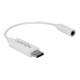 Image of Delock - Audio-Adapter - USB-C bis Stereo Mini-Klinkenstecker - 14 cm