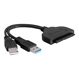 Image of Delock Converter SATA 22 pin > USB 3.0-A male + USB 2.0-A male - Speicher-Controller - SATA 1.5Gb/s - USB 3.0