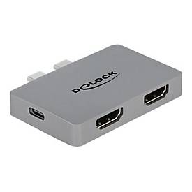 Image of Delock - Dockingstation - USB-C / Thunderbolt 3 - 2 x HDMI