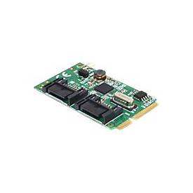 Image of Delock MiniPCIe I/O PCIe full size 2 x SATA 6 Gb/s - Speicher-Controller - SATA 6Gb/s - PCIe 2.0 Mini Card